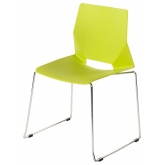 Chaise Origami green